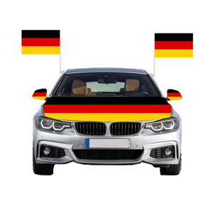 Personalizado Todos los países 120*150cm Elasticidad Bandera de coche Tela de poliéster Bandera de motor México Cubierta de capó de motor de coche Bandera de capó - Product Image 4