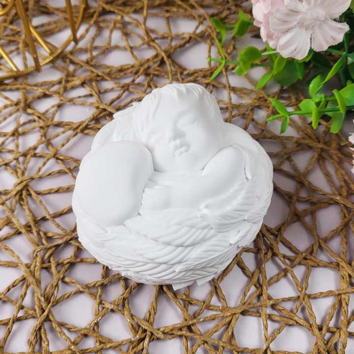 Handmade Resin Casting Molds for DIY Decorative Ornaments Ins Style Silicone Cupid Molds W0427