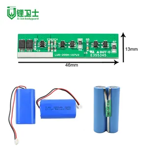LWS बीएमएस 7.4v 2 एस 3a 4a 5a 3.2v 3.7v सेल लिथियम बैटरी पैक के लिए बीएमएस के साथ संतुलन