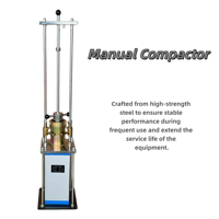 Compactador de Impacto Manual Marshall para Preparación de Muestras de Asfalto y Betún, Equipo de Prueba de Asfalto