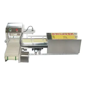 Automatic Commercial Food Grade Satay Skewer Machine Meat String Machine For BBQ Shop