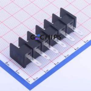 KF35H-8.25-6P Barrier Terminal Block Through hole Component (THT),P=8.25mm Connector Two Sides 8.25mm 1x6P Straight Pin - Product Image 2