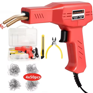 OEM 50w Plastic Weld Gun Portable Plastic Welding Repair Kit Car Bumper Welder Machine 200pcs Staples