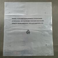 Sacs plats en PE durables avec avertissement de sécurité et trous d'aération – Emballage propre et protecteur pour la vente au détail et l'expédition