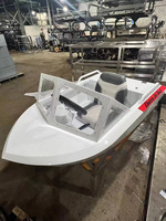 Artisanat de jeux d'eau personnels bon marché Voiture Bateau en aluminium avec moteur Mini Jet Boat électrique Water Jet Drive Go Kart à vendre