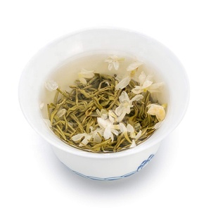 Té Verde de Jazmín <span class=keywords><strong>Chino</strong></span> en <span class=keywords><strong>Hojas</strong></span> Sueltas con Aroma a Jazmín, Flores <span class=keywords><strong>Secas</strong></span>, Té Verde Saborizado, Té de Burbujas - Product Image 6