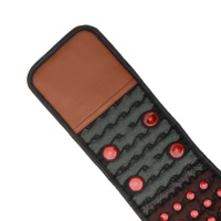 Ceinture de thérapie bio à la tourmaline Luxuryade K65 PEMF 3-64Hz à 2 bobines, 54 LED, chauffage infrarouge, lumière rouge photonique 90W, massage lombaire pour la santé