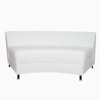 Halb runde schnitts sofas outdoor-event mieten