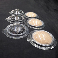 Vente en gros Push up forme ronde invisible femmes couvre-mamelon étanche sans bretelles ascenseur autocollant de mamelon en silicone