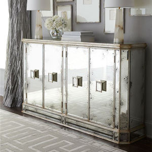 Meuble <span class=keywords><strong>console</strong></span> ancien avec miroir, meuble de grande taille, prévente - Product Image 4