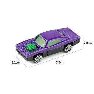 JinYing 24 Pieces 50-60 Degree Warm Water Novelty Toys <b>Die</b>-cast Model <b>Cars</b> Change Color Vehicle - Product Image 4