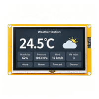 Módulo de Pantalla LCD Táctil Resistiva ESP32-S3 de 5 Pulgadas, 800*480, Placa de Desarrollo con BT y WIFI para LVGL HMI IoT