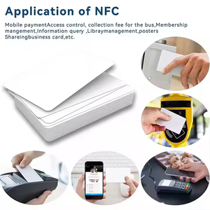 Alta calidad personalizable 85,5*54*8mm <span class=keywords><strong>tarjeta</strong></span> inteligente IC/ID PVC blanco <span class=keywords><strong>tarjeta</strong></span> en blanco para transporte Finanzas Hotel pago NFC RFID - Product Image 4