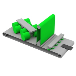 Máquina de eliminación de escoria pesada de molienda de desbarbado de metal de precisión de 1350mm para limpiar las rebabas después del corte por llama de piezas metálicas - Product Image 2