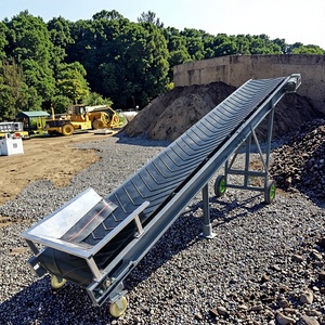 Madencilik Kömür Kum Tahıl Çakıl Taş Endüstriyel Konveyör Makineleri Yatay Mobil Bantlı Konveyör Yükleme Mikseri için - Product Image 1