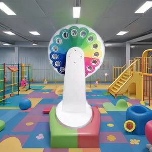 Lentille Moulin à vent Roue Oeil Hypermétropie Myopie Musée des sciences Exposition scientifique Jeux scientifiques Jeux interac - Product Image 6