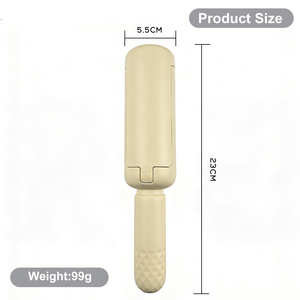 Brosse à rouleau recyclable à passage direct pour le nettoyage des poils d'animaux – Outil essentiel pour animaux de compagnie - Product Image 3