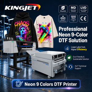 Imprimante DTF 6 têtes et Shaker Combo Transfert I3200 60cm A1 A2 24 pouces Imprimante DTF Machine d'impression avec Shaker et sécheur 1 an - Product Image 1