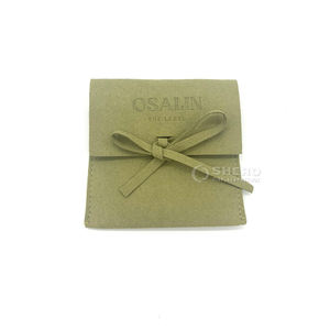 Bolsa de Microfibra de Lujo Personalizada con Logotipo en Relieve, Bolsa de Embalaje de Gamuza para Cartera, Bolsa Protectora para Joyería - Product Image 6