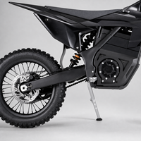 Moto électrique tout-terrain de luxe 96V avec roues à rayons de 21/19 pouces, vélo enduro pour adultes pour les aventures hors route