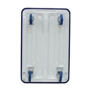 Carretilla Plegable de Acero Reforzado Elite con Ruedas Giratorias de 360 Grados y Mango Telescópico para Manejo de Materiales en Almacenes - Product Image 3