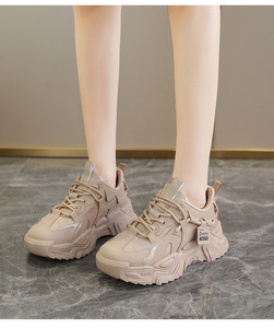 Chaussures de sport décontractées à semelle épaisse et polyvalentes pour femmes, modèle tendance - Product Image 6