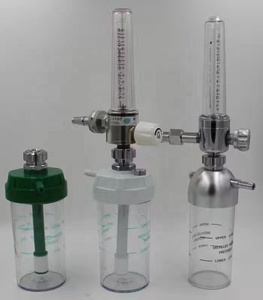 BS เครื่องวัดการไหลของออกซิเจนทางการแพทย์แบบบูรณาการอะแดปเตอร์อลูมิเนียมอัลลอยด์มาตรฐาน0-15L ติดผนัง - Product Image 4