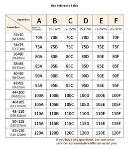 Sujetadores ligeros personalizados con anillo de acero suave de realce, sujetador con aros de talla grande y cobertura completa para mujer, copa completa - Product Image 2