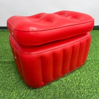 Glacière portable amusante pour les fêtes en plein air, le camping, avec couvercle pour les canettes et les boissons