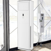 AC Inverter DC Komersial 10 Ton 100000 BTU R410a untuk Kantor, Pabrik, dan Acara