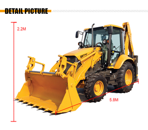 รถตักล้อยางตีนตะขาบจีน SDLG B877F ใช้งานง่าย รถตักล้อยางตีนตะขาบ 8 ตัน ขาย - Product Image 2