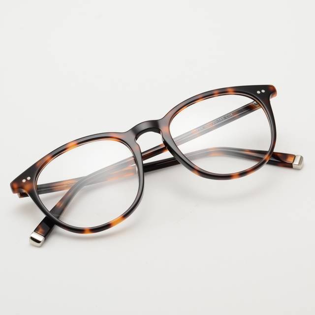 2022 Tortoise Shell Fashion High Quality Custom Flexible Semicircle  Optical  Frames for Unisex