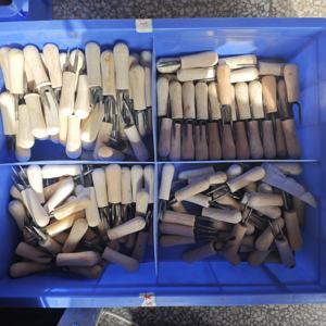 Taladro de doble cara de 1,8 cm de ancho para hacer fuegos artificiales tipo pastel con agujeros de perforación para fusibles - Product Image 2