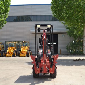 Mini pelle rétrocaveuse Gongwo 4x4 Wz10-08 à prix abordable, tracteur à vendre - Product Image 5