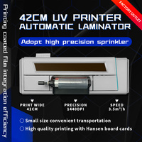 Imprimante DTF UV A2 de bureau de fabrication originale avec laminateur automatique rouleau à rouleau et garantie d'un an