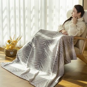 Manta de Franela de Lujo Moderna, 100% Poliéster, Suave y Ligera, Tejida para Invierno, para Uso Decorativo en el Hogar - Product Image 2