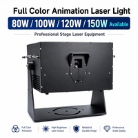 Projecteur laser d'extérieur étanche IP65 100W 150W RGB avec animation pour contrôle FB4 Pangolin ILDA, idéal pour discothèque et aménagement paysager