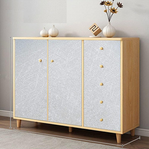 Có thể tháo rời màu xám bạc tường Giấy vỏ và dính không thấm nước PVC tự dính 3D lụa nổi màu xám Countertop liên hệ với hình nền - Product Image 5