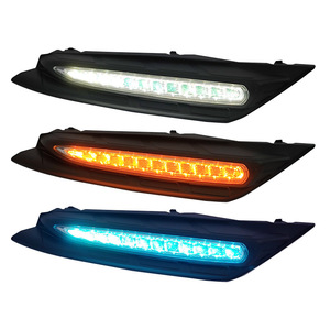 Luz de circulación diurna LED antiniebla para Mazda3 Axela 2020 2021 2022 con señal de giro secuencial 12V ABS/PC impermeable - Product Image 1