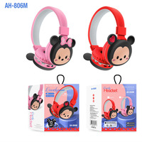 AH-806M Mignon de Bande Dessinée Casque Sans Fil Casque pour Enfants