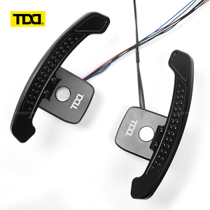 Palettes de changement de vitesse magnétiques en fibre de carbone TDD LED pour Chevrolet Camaro SS Corvette C7 - Product Image 6