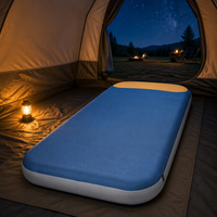 Ensemble de lit d'appoint gonflable léger LGM avec pompe électrique et oreillers, matelas gonflable pour le camping en plein air, utilisation domestique, mobilier moderne