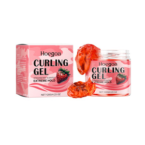 Gel Coiffant Volumisant pour Femmes, Fixation Forte, à la Fraise, pour Boucles et Coiffures – Crème Coiffante en Gros - Product Image 5