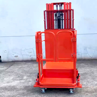 Préparateur de commandes semi-électrique de 4m de haut Capacité de charge de 300kg Tables élévatrices de conception d'homme pour l'exécution efficace des commandes en entrepôt