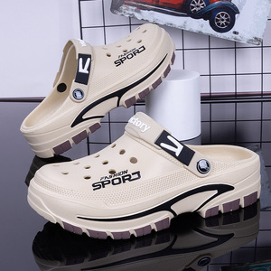 Zuecos Deportivos de Verano para Hombre, Punta Abierta, EVA Transpirable, Zapatos Casuales para Exteriores - Product Image 2