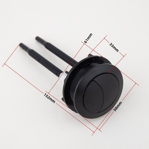 Old-Fashioned đơn Nút tròn chuyển nhà vệ sinh chỗ ngồi tiết kiệm nước van phụ kiện nhà vệ sinh nút nước nút nhà vệ sinh đẩy nút - Product Image 5