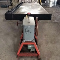 Équipement minier à fonctionnement facile : Table vibrante pour l'or, séparateur gravimétrique, concentrateur de minerai, contrôle PLC, 220 V 380 V