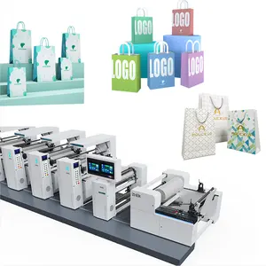 Automatic In-Line 6 Colors Flexo Printing Machine for Pvc Bopp Cpp Paper