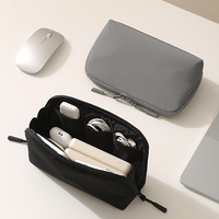Grande trousse de rangement pour câbles de voyage, organiseur d'électronique, étui de voyage, sacoche pour cordons et câbles