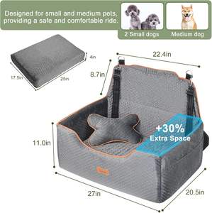 เบาะนั่งใน<span class=keywords><strong>รถ</strong></span>พับได้ขนาดใหญ่พื้นที่พกพาสะดวกน้ำหนักเบาซักได้ด้าน<span class=keywords><strong>ข้าง</strong></span>สำหรับฝึกสัตว์เลี้ยง - Product Image 5